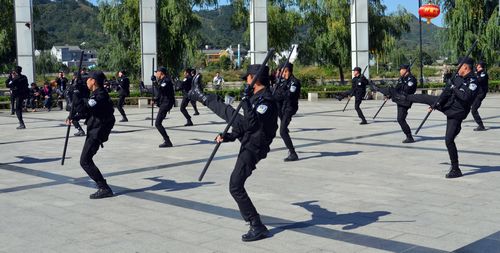 商洛:特警在行動