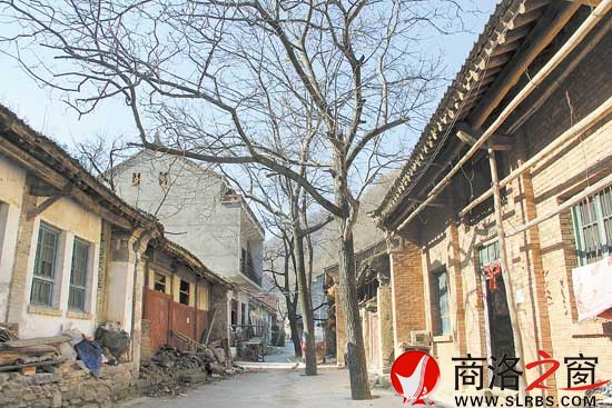古老的街道，已沒有了昔日的熱鬧。